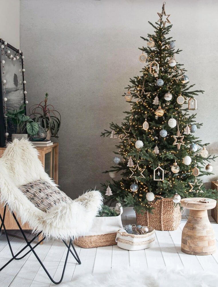decorazioni casa albero di Natale